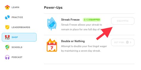 how to use streak freeze duolingo|monthly streak repair duolingo.
